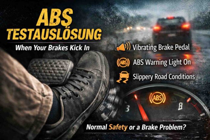 ABS Testauslösung
