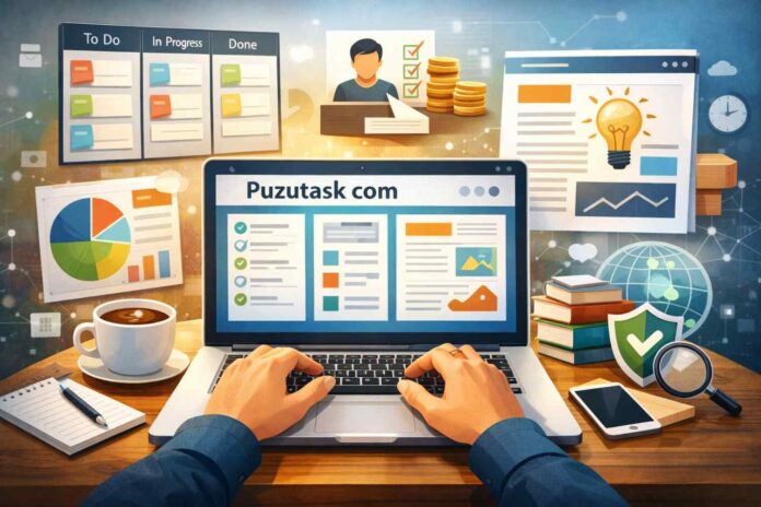 Puzutask com
